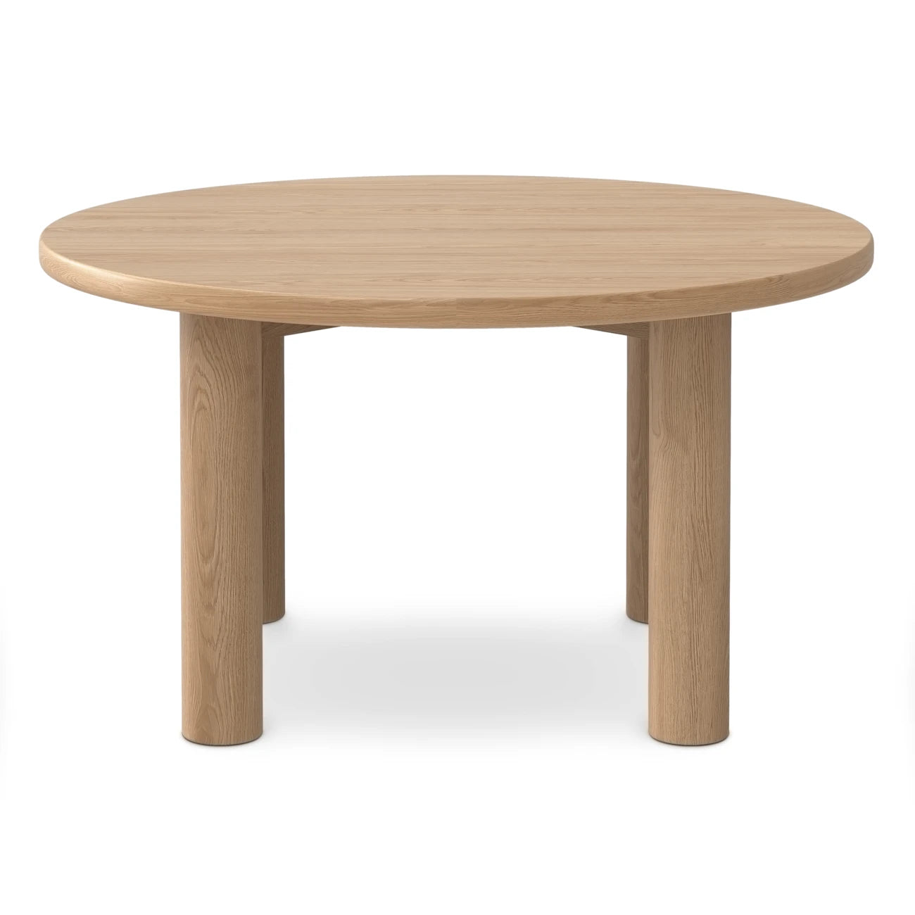 Muhly Round Dining Table for 4 - White Oak