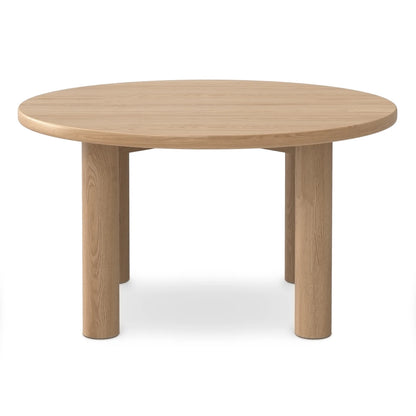 Muhly Round Dining Table for 4 - White Oak