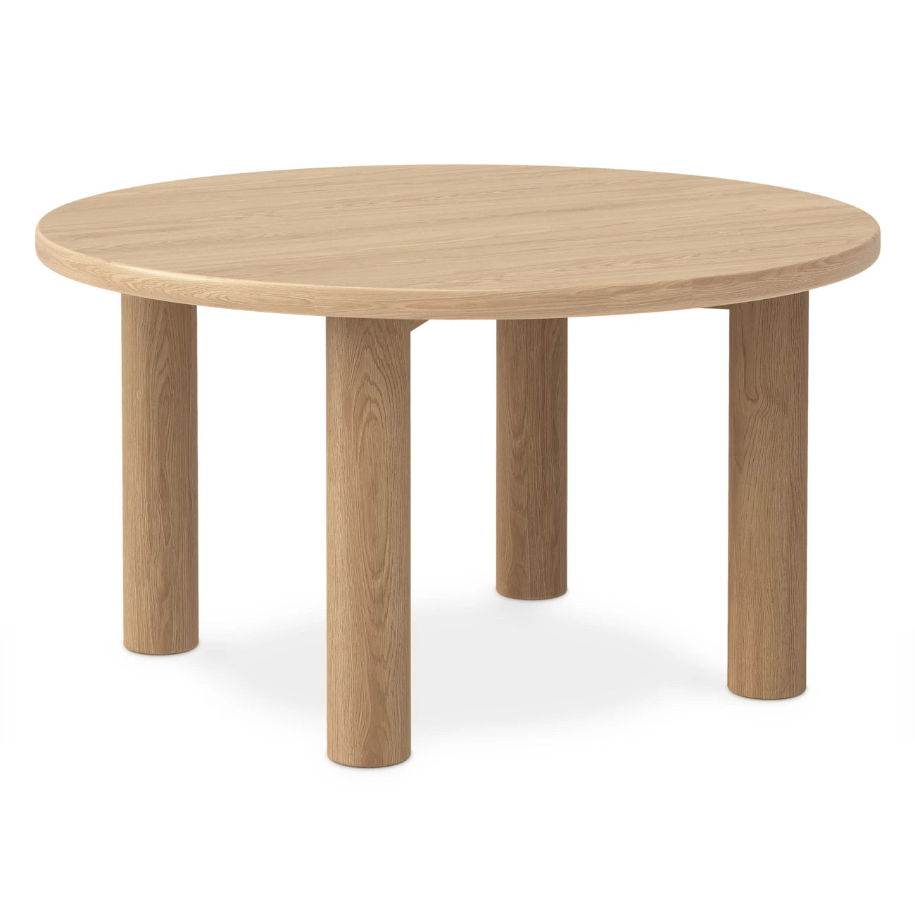 Muhly Round Dining Table for 4 - White Oak