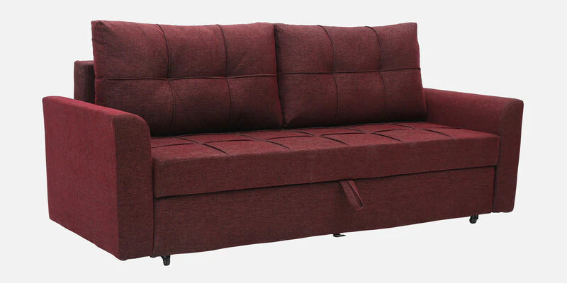 Ines Fabric Pull Out Sofa Cum Bed