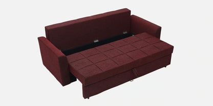 Ines Fabric Pull Out Sofa Cum Bed