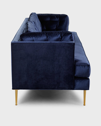 Preston Blue Sofa