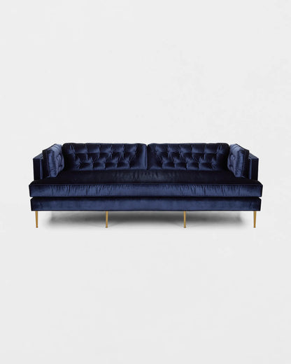 Preston Blue Sofa