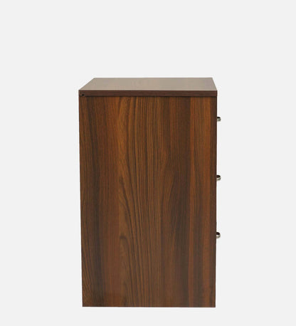 Torrie Bedside Table in Classic Walnut Finish